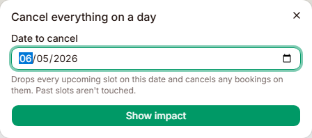 Cancel day